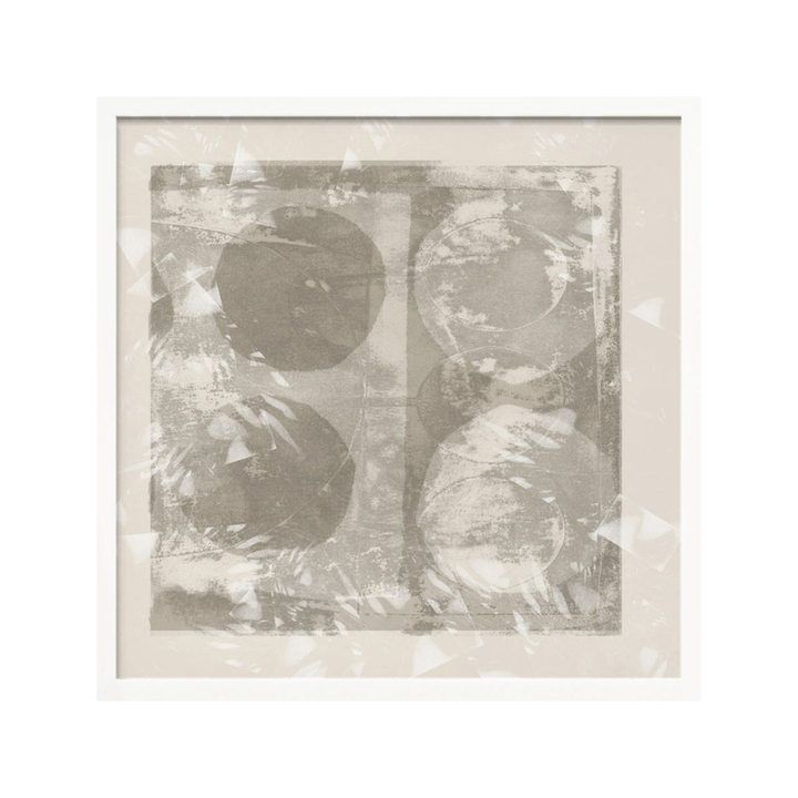Cuadro "Distressed Neutral Circles"