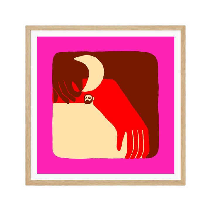 Cuadro "Human Forms with a Vivid Color Palette"