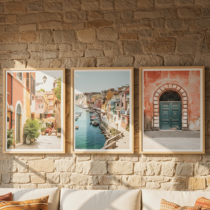 Cuadro "Procida Island"