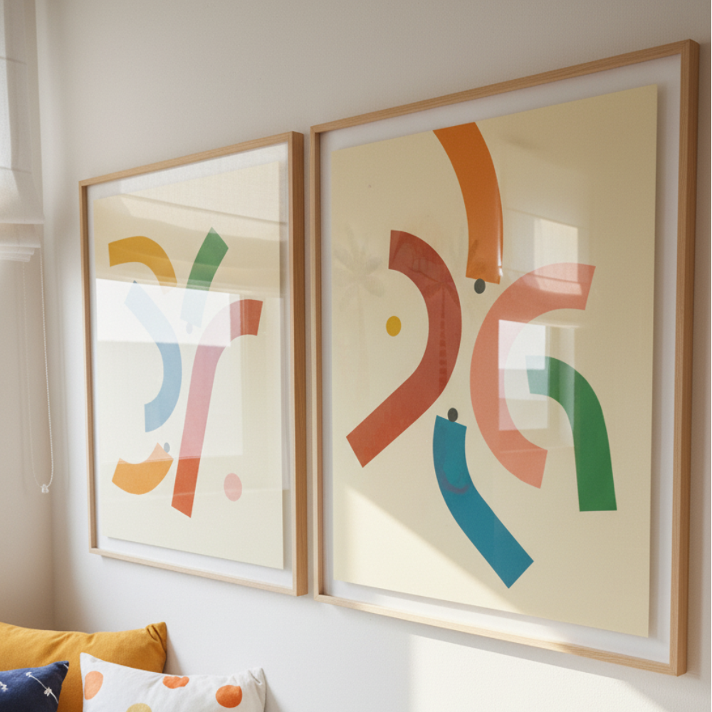 Set de cuadros "Reach"