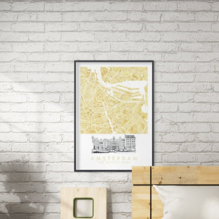 Amsterdam Watercolor Art Print