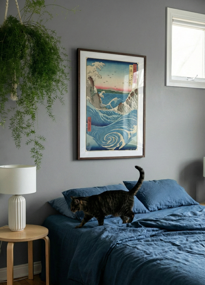 Cuadro "Awa Province Naruto Whirlpools"