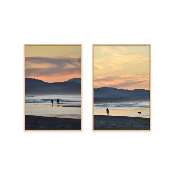 Set "Atardecer en Byron" + "Atardecer en Byron 2" Art Prints