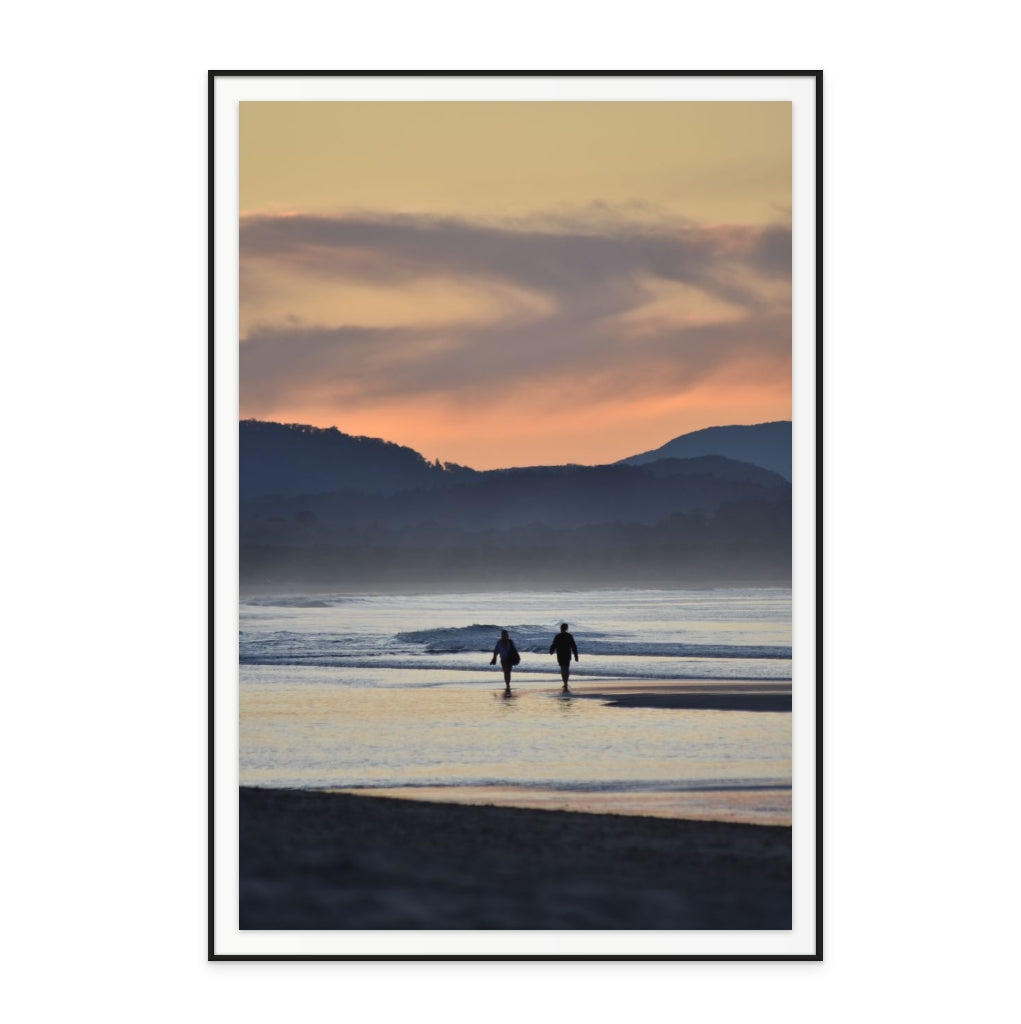 Sunset at Byron 2 Art Print