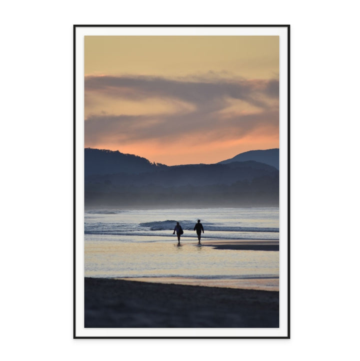 Atardecer en Byron 2 Art Print