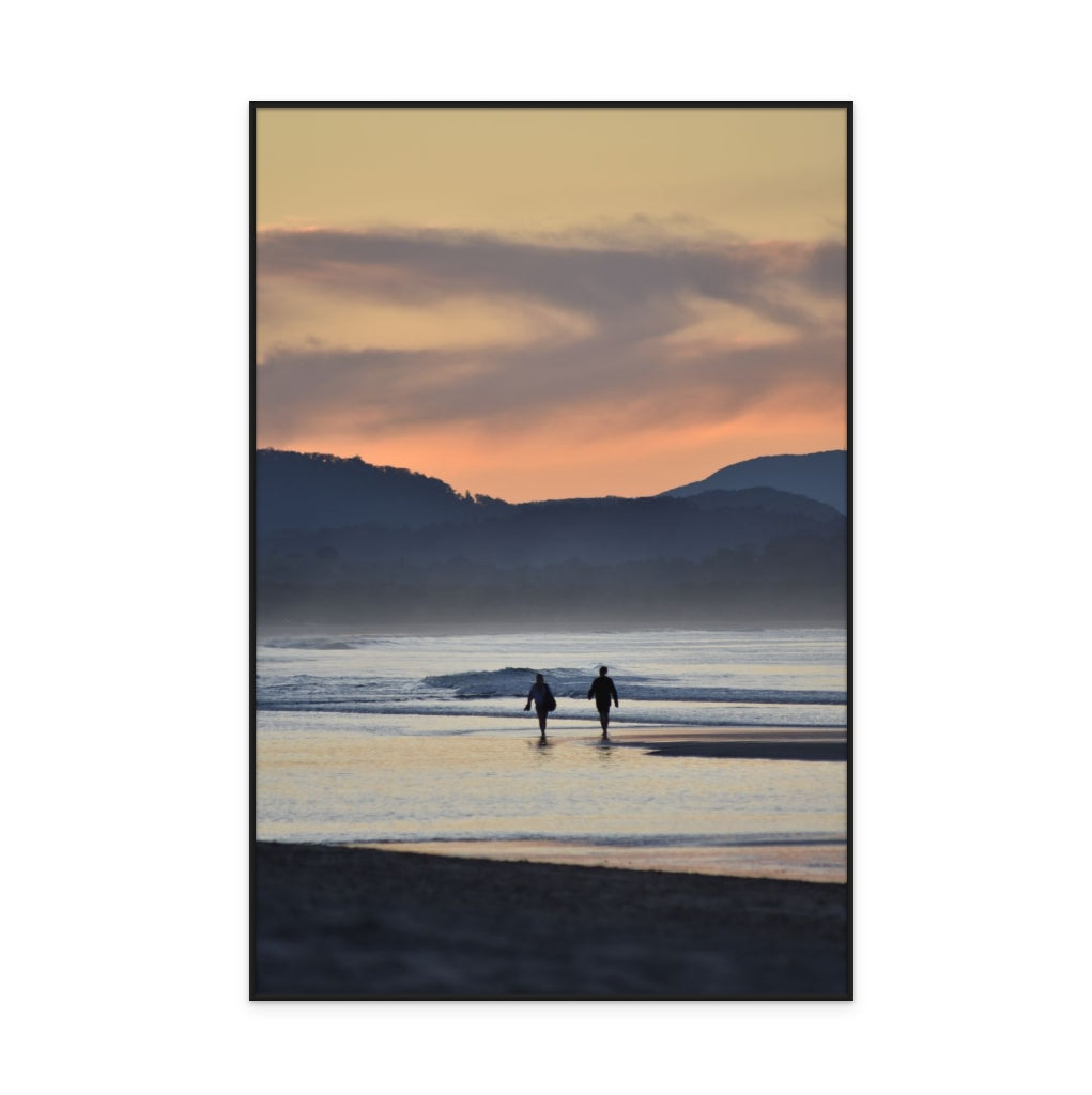 Sunset at Byron 2 Art Print