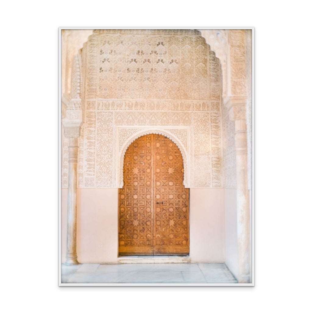 Alhambra door Art Print