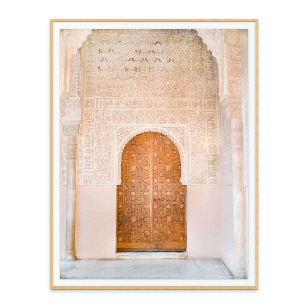 Alhambra door Art Print