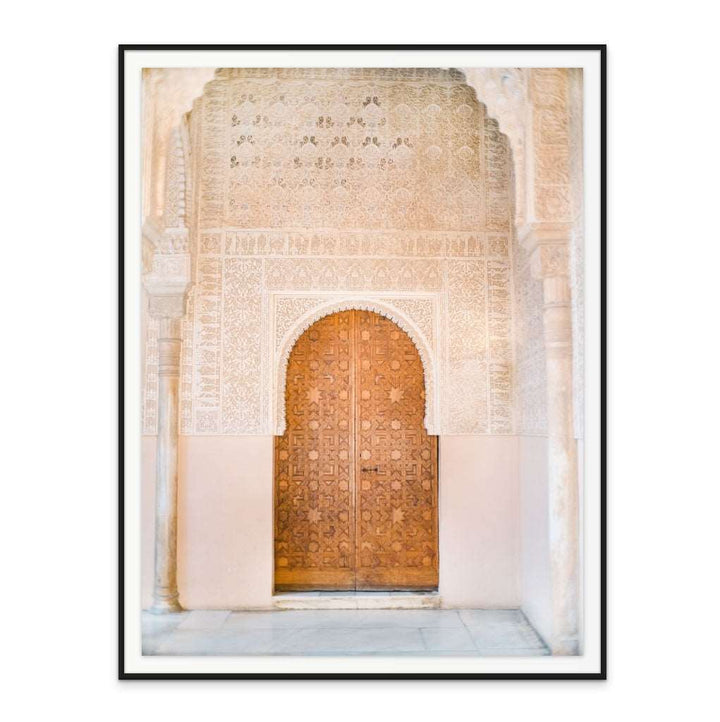 Alhambra door Art Print