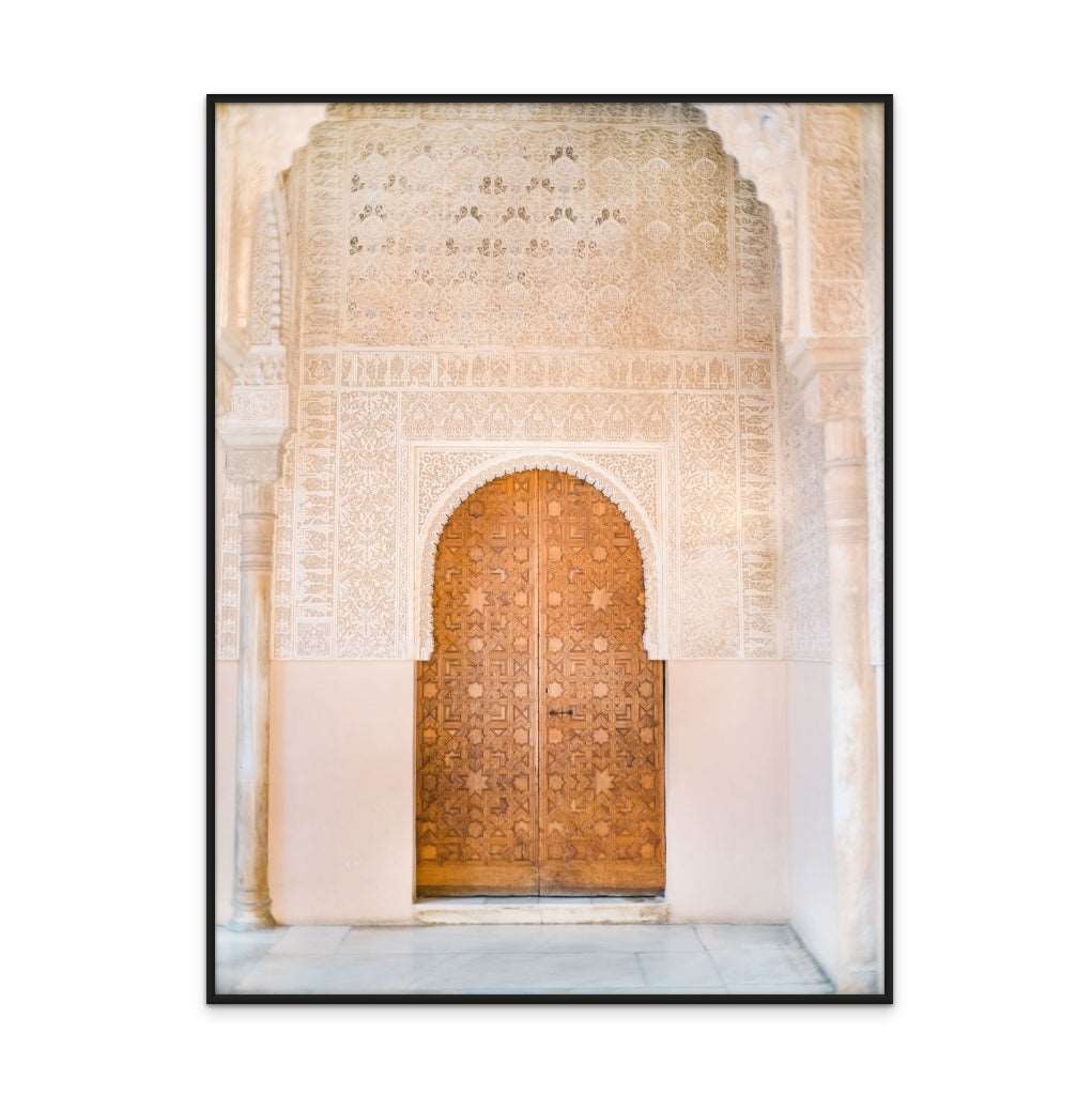 Alhambra door Art Print