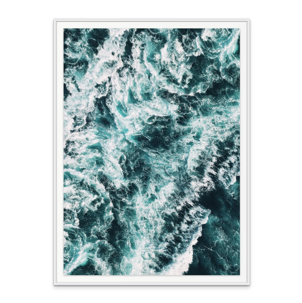 Rough Sea Art Print