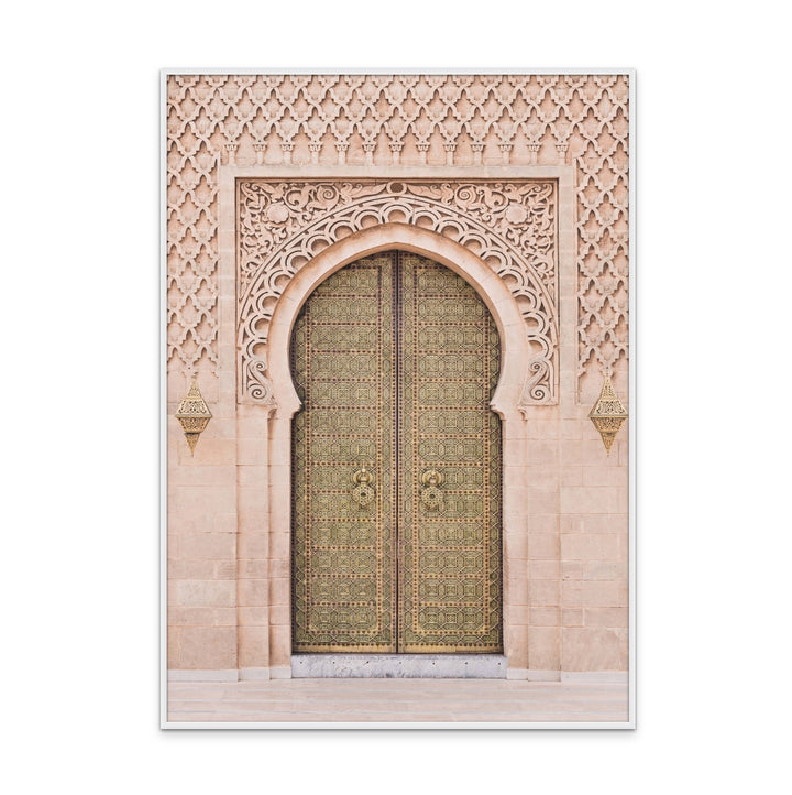 Boho Door Art Print