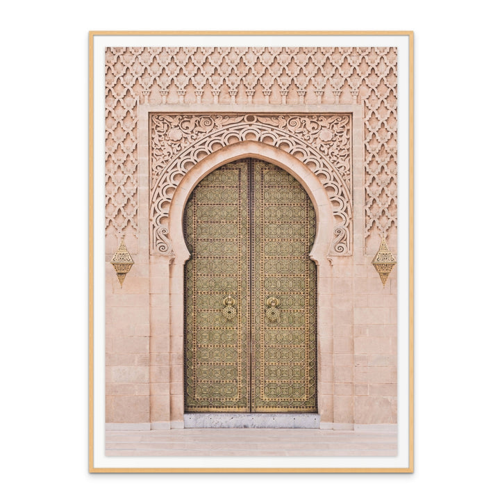 Boho Door Art Print