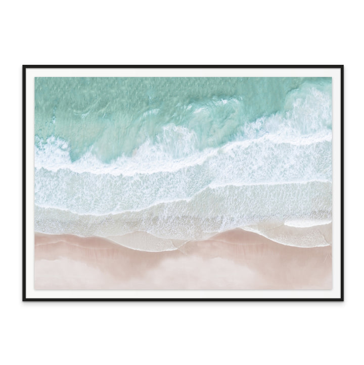 Aerial Ocean Art Print