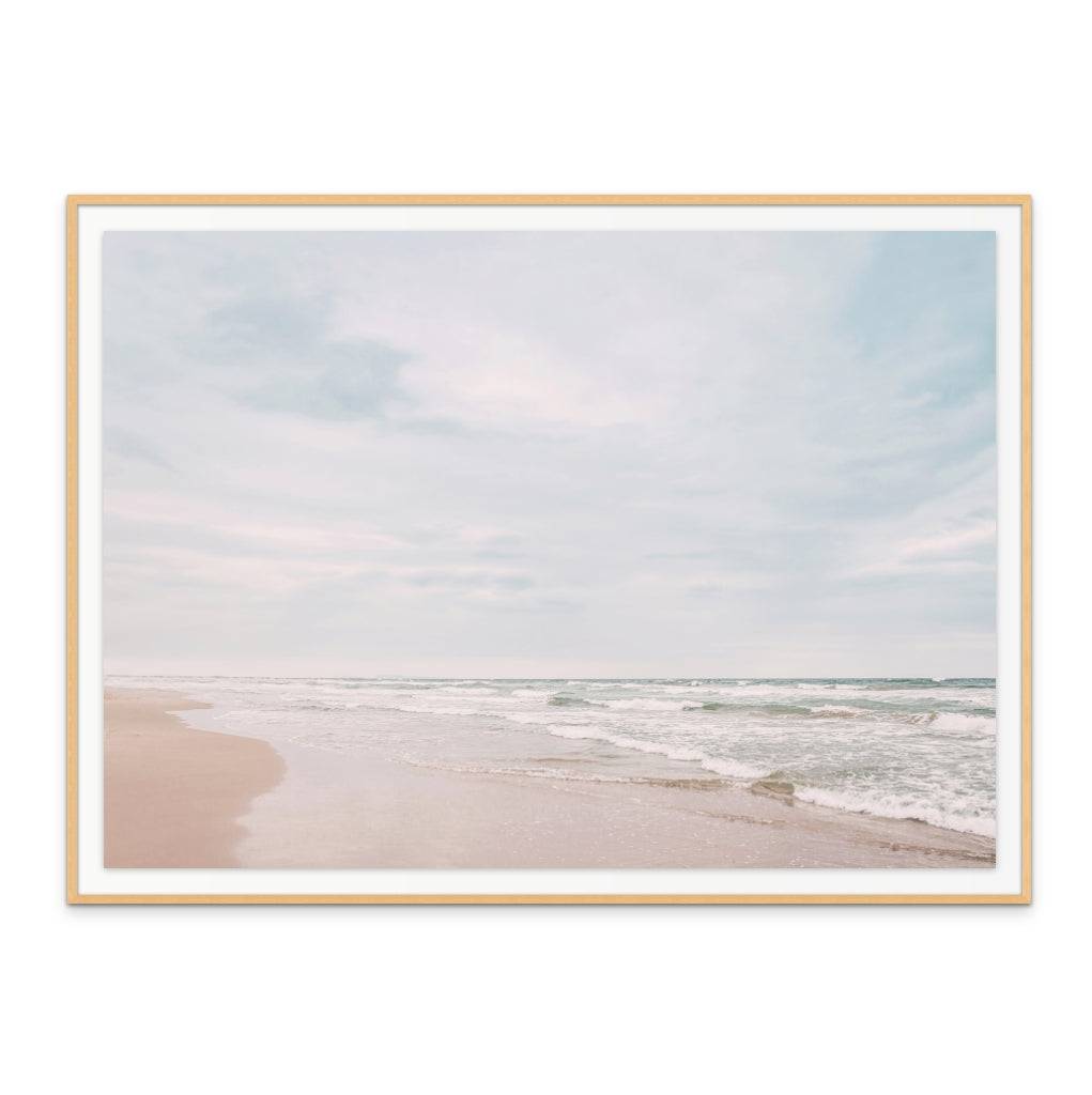 At the coast Art Print