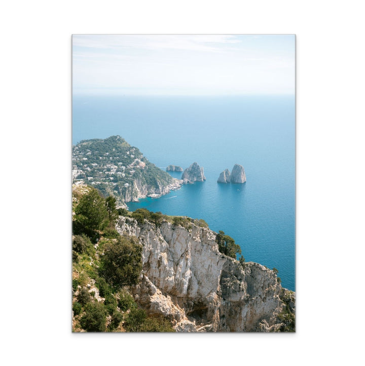 Coast of Capri Italy Art Print