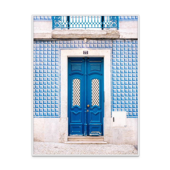 Blue Lisbon Art Print