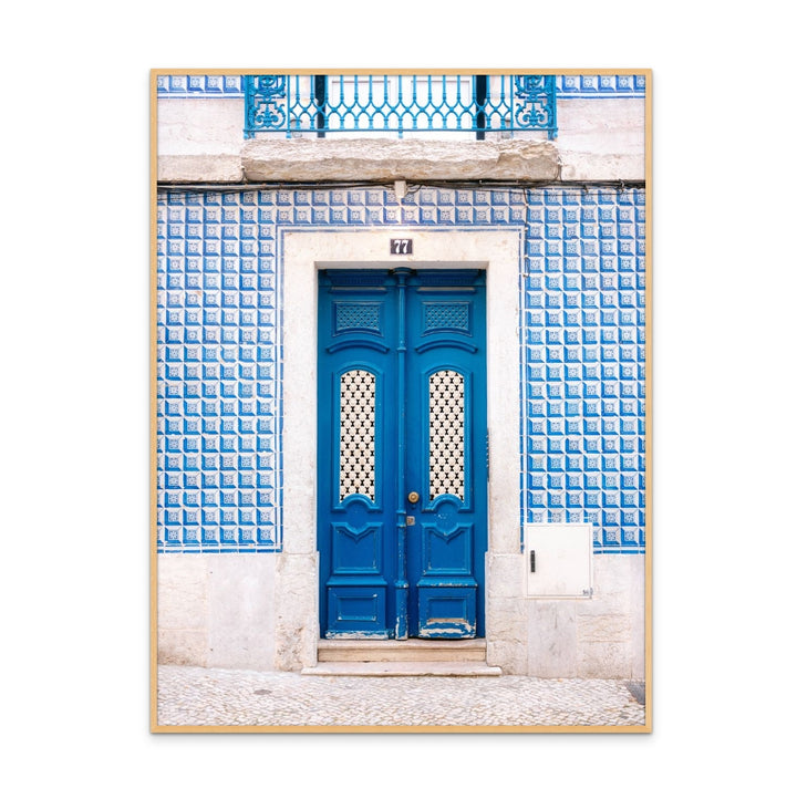 Blue Lisbon Art Print