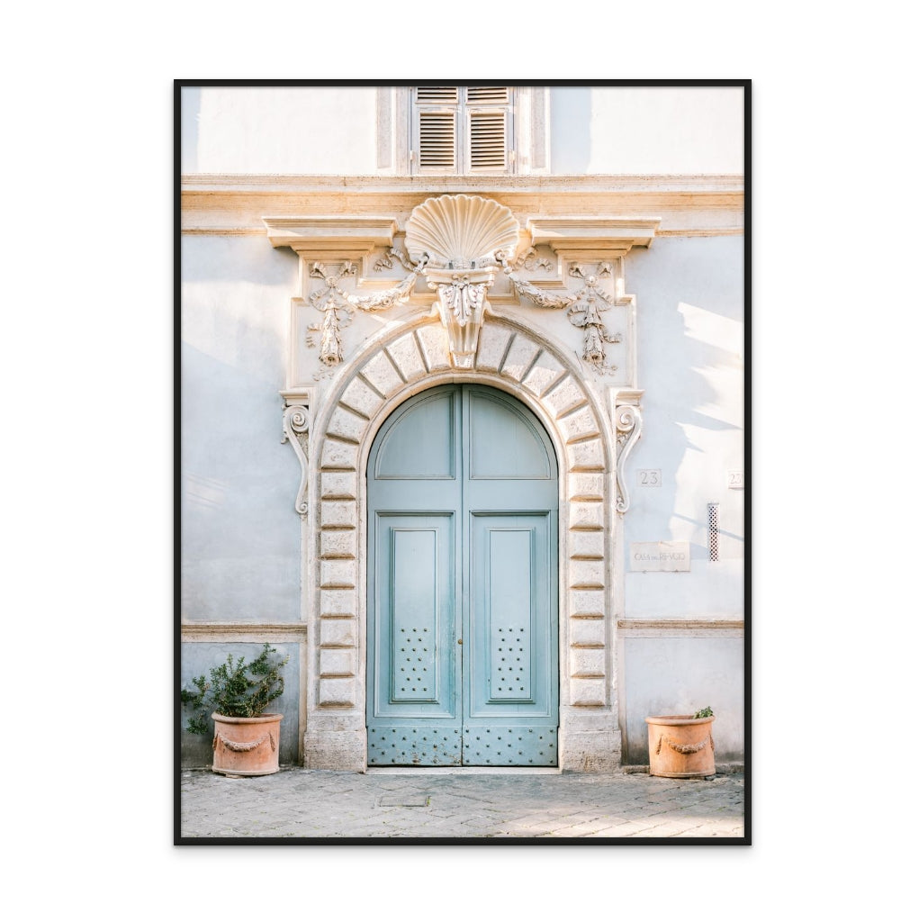 Blue tones of Rome - Italy travel photography II Art Print