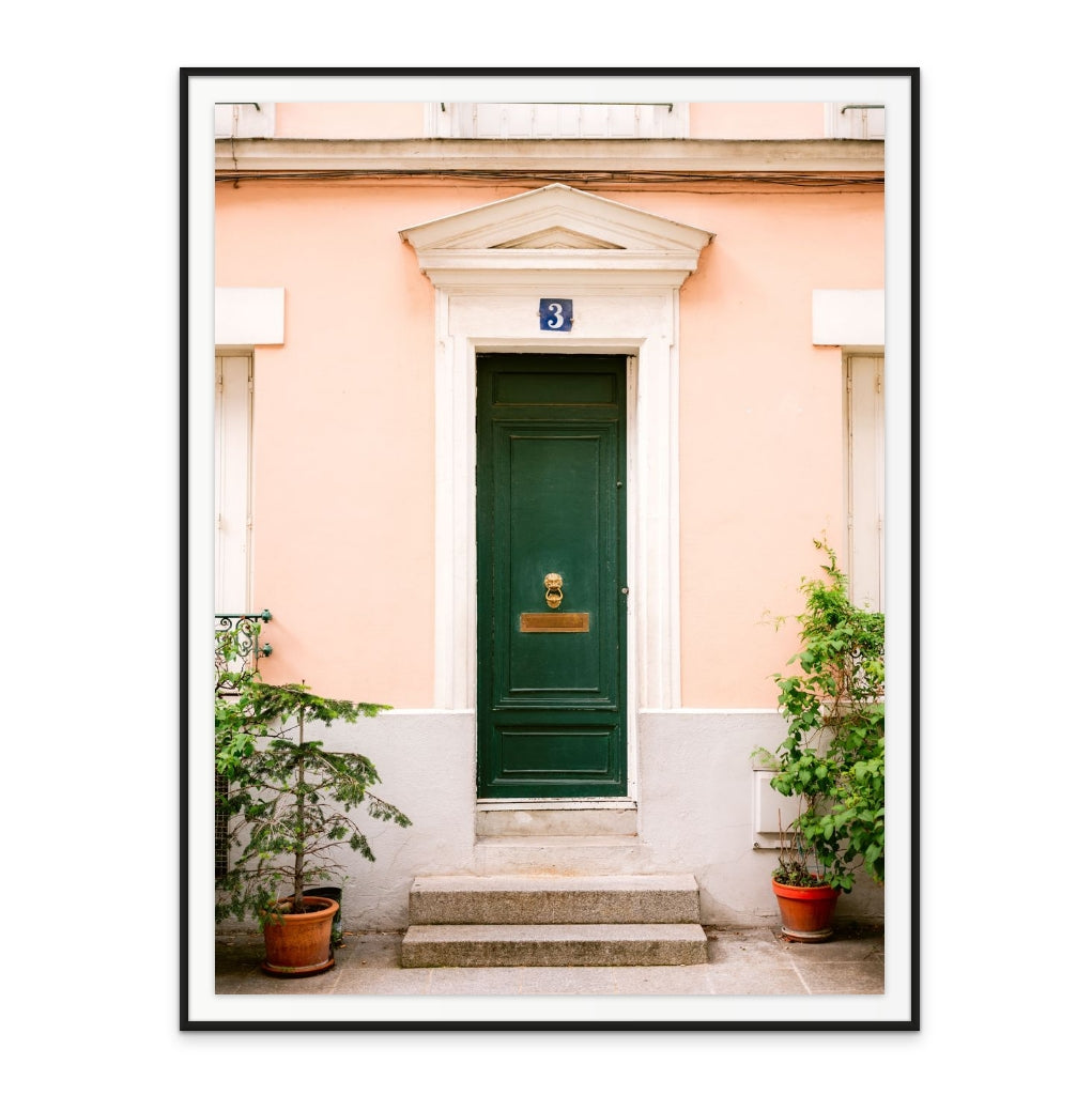 Rue de Cremieux number 3 - Paris Art Print