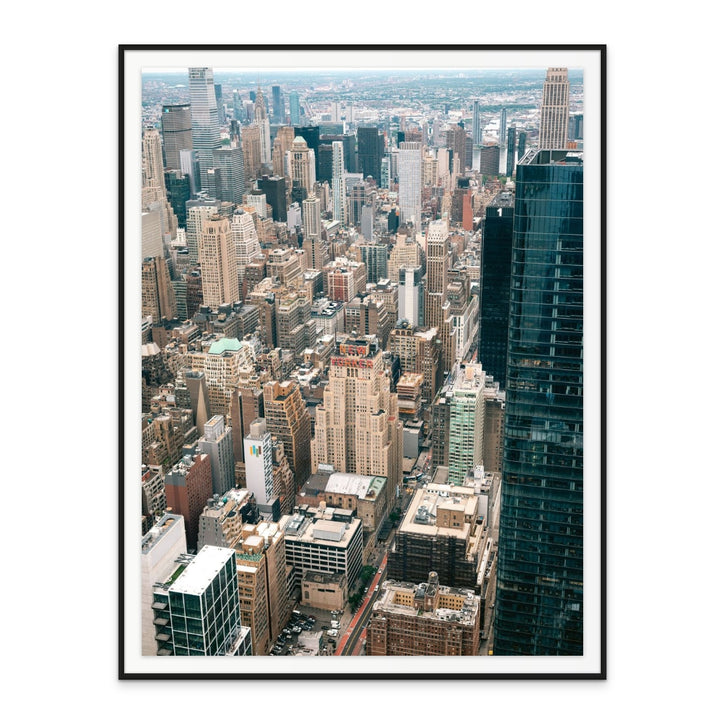 New York City from above Art Print