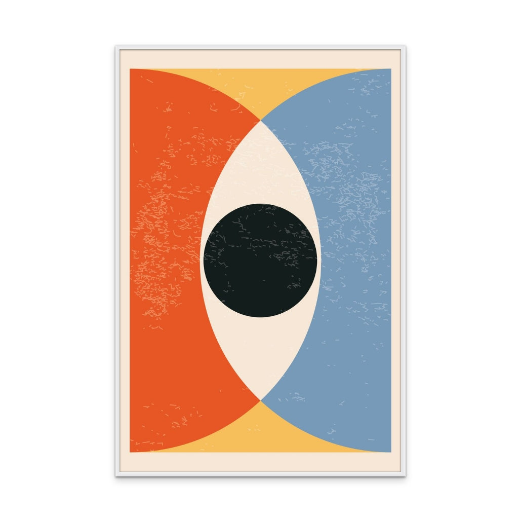 Minimal Abstract Shapes Series #5 Art Print