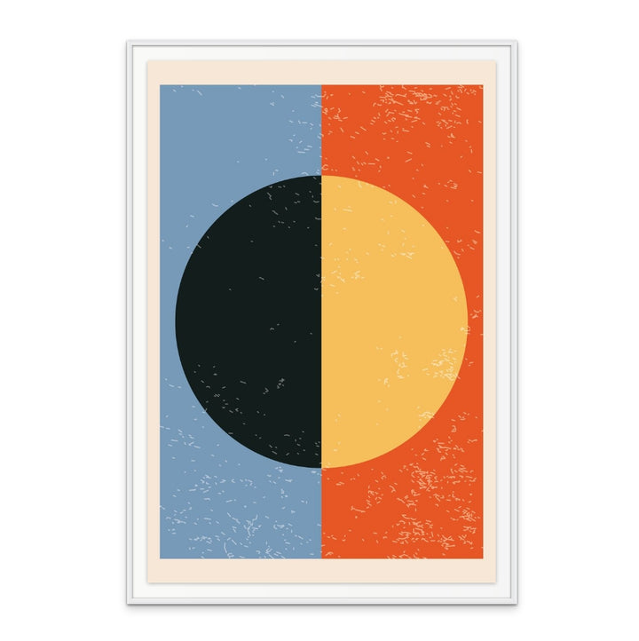 Minimal Abstract Shapes Series #27 Art Print