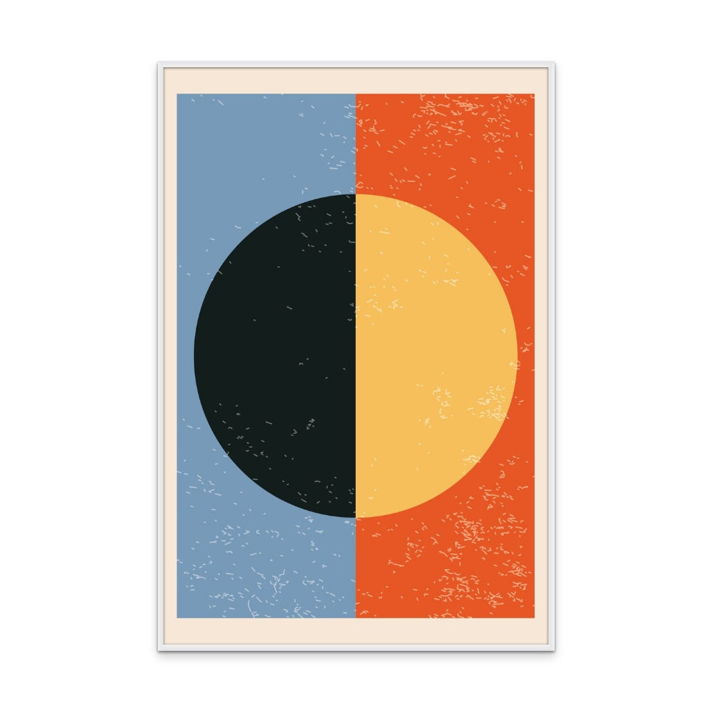 Minimal Abstract Shapes Series #27 Art Print