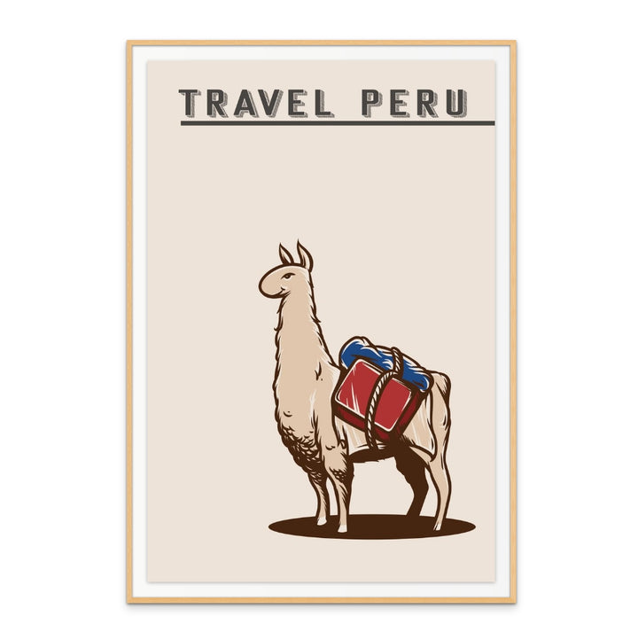 Travel Peru Art Print