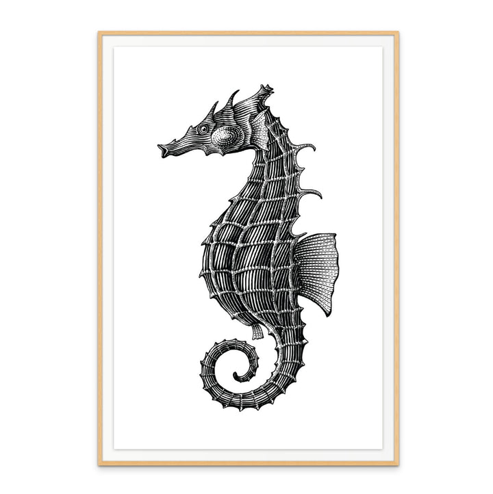 Seahorse Art Print