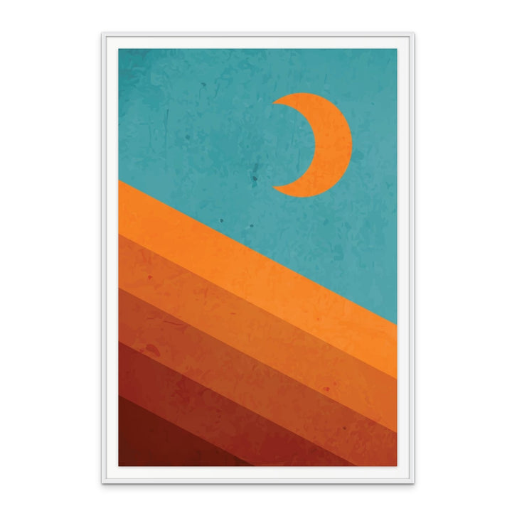 Abstract Mountain Sunrise Iii Art Print