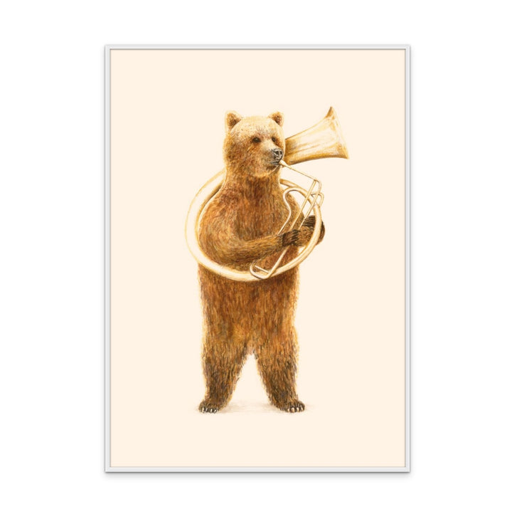 The Bear and His Helicon Art Print