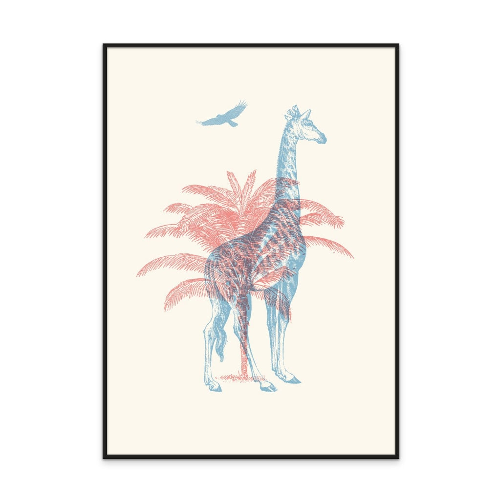 Giraffe Art Print