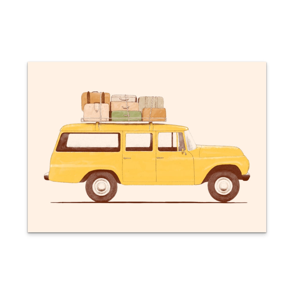 Summer Car Art Print