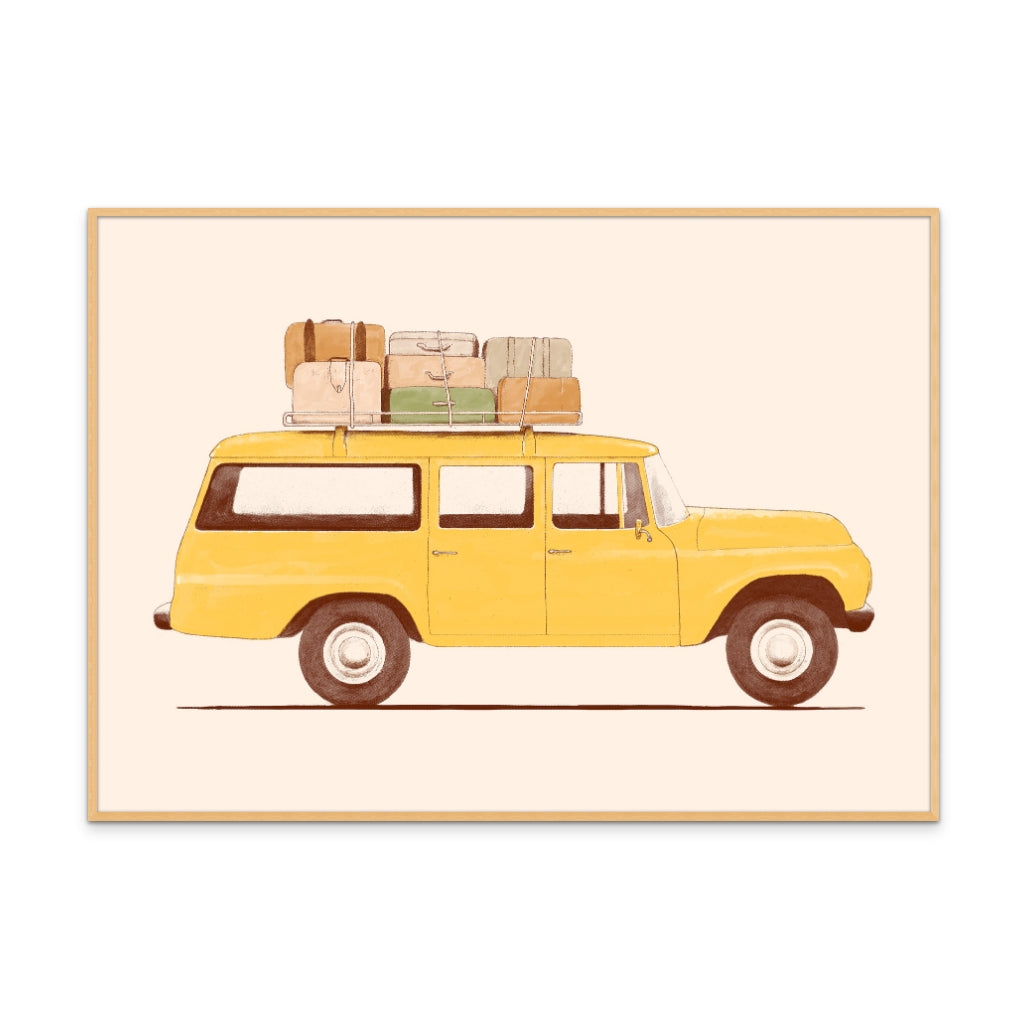 Summer Car Art Print