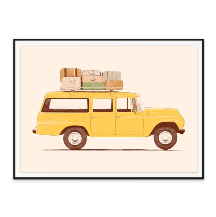 Summer Car Art Print