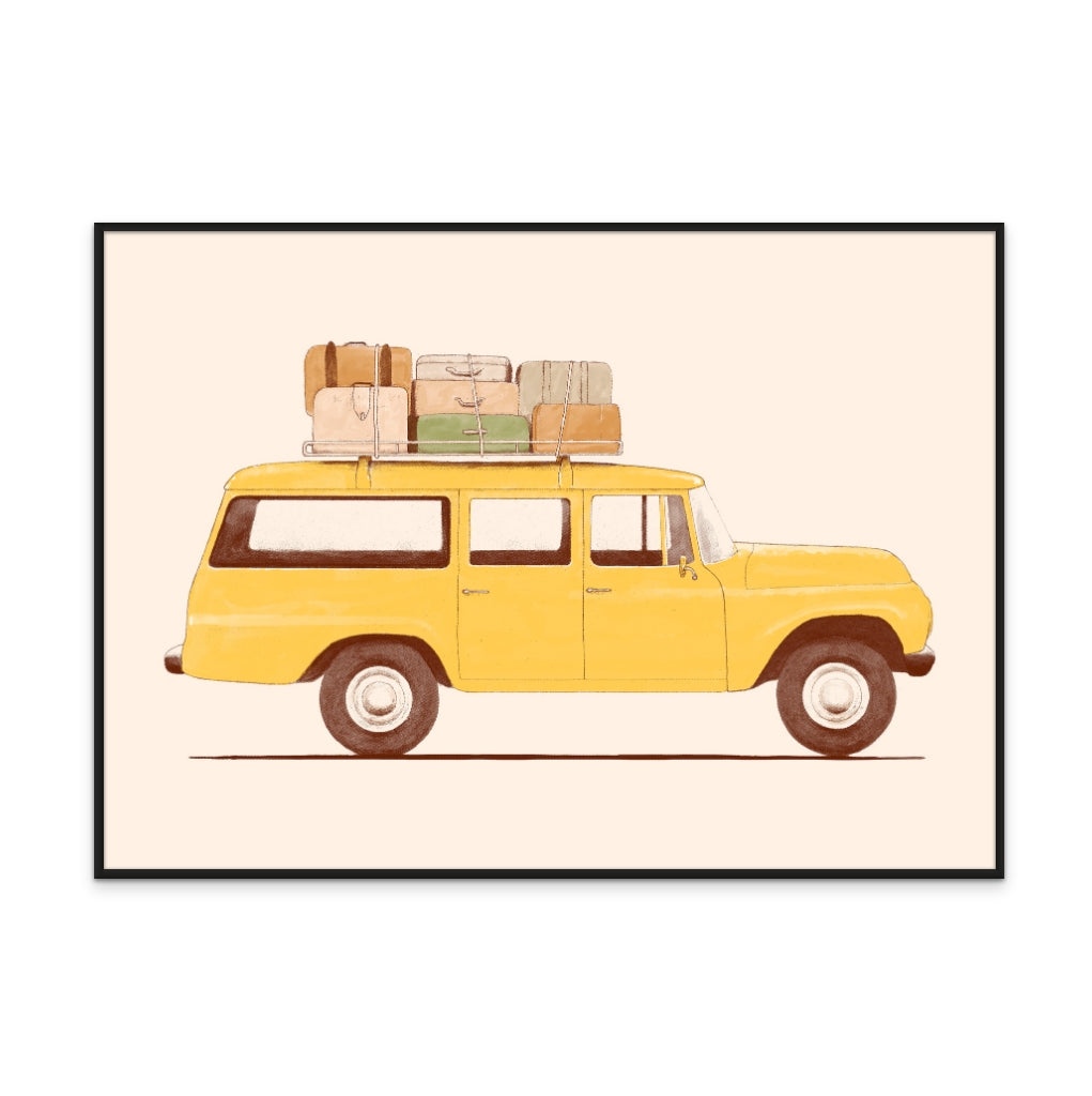 Summer Car Art Print