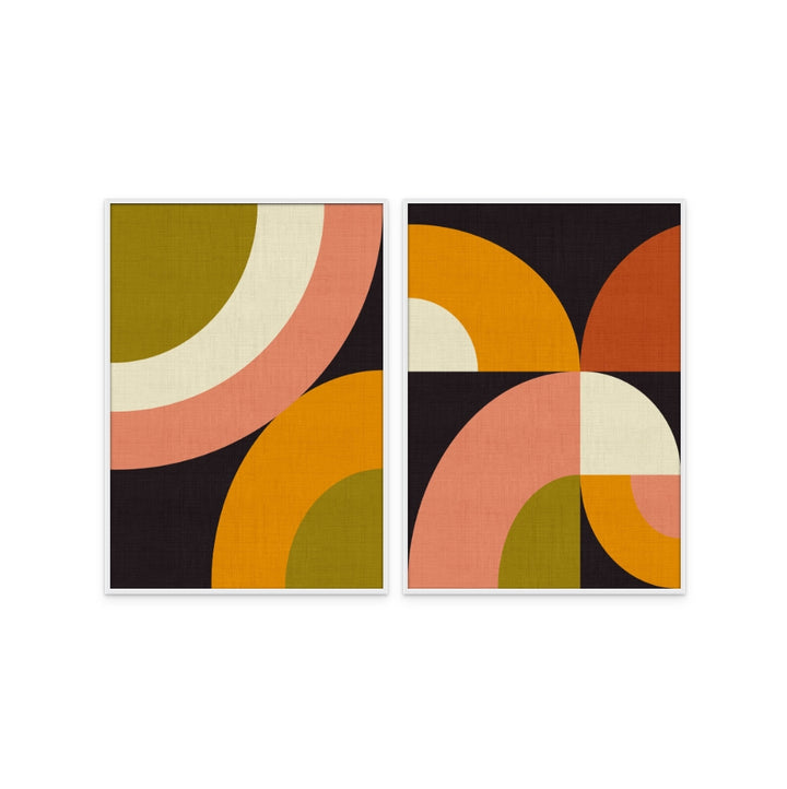 Set "Geo Shapes Fall 21 Geo" Art Prints