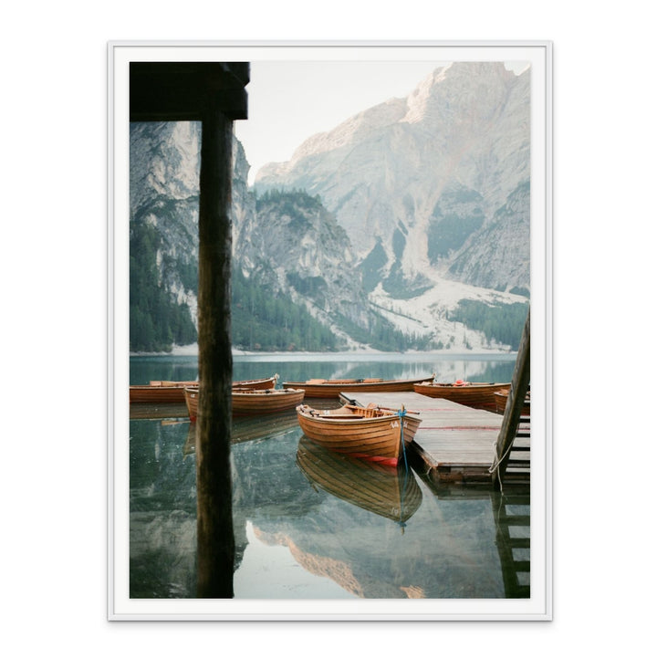 Lago Di Braies 2 Art Print