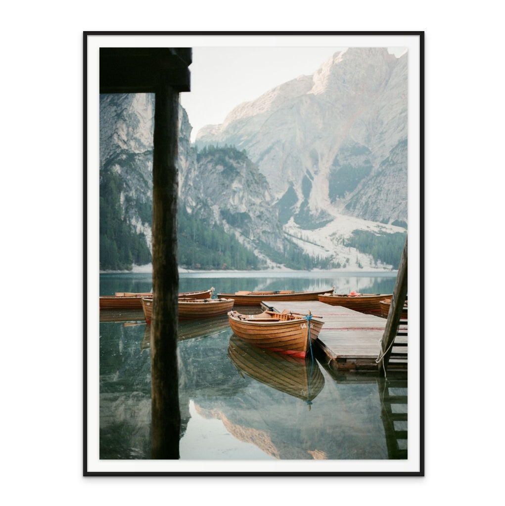 Lago Di Braies 2 Art Print