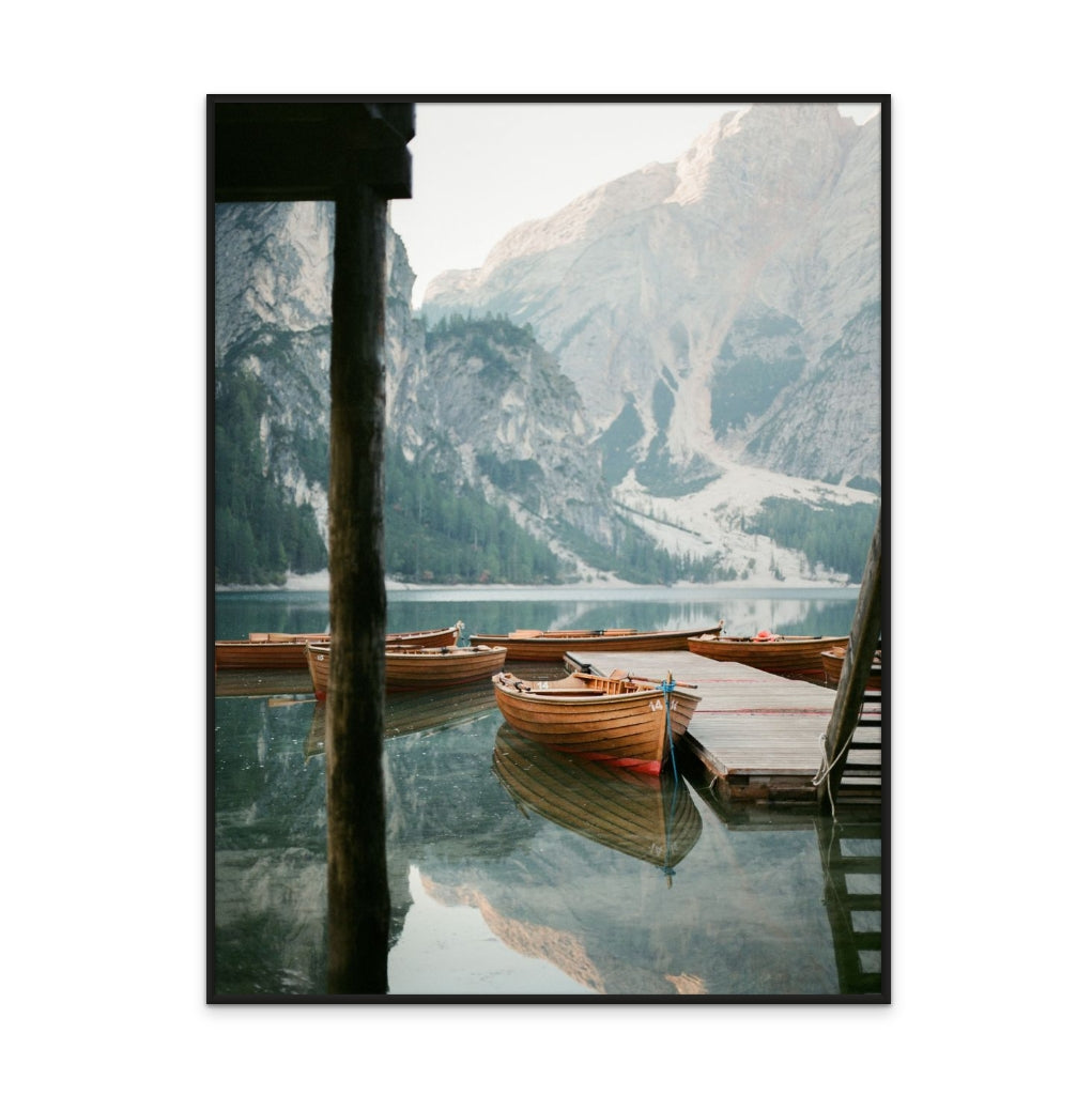 Lago Di Braies 2 Art Print