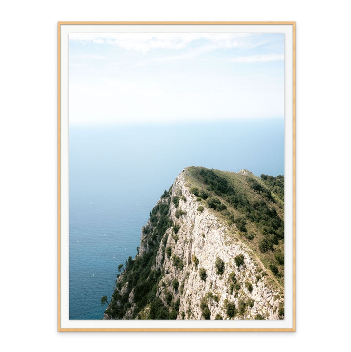 Mount Solaro Capri Art Print