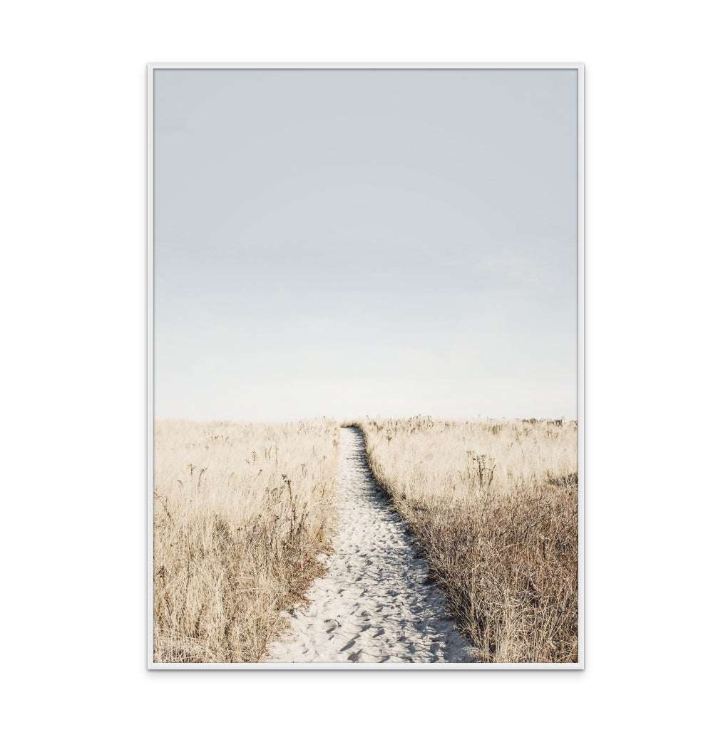 To The Beach Art Print