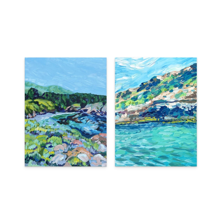 Set "Impressionist Waters" Art Prints