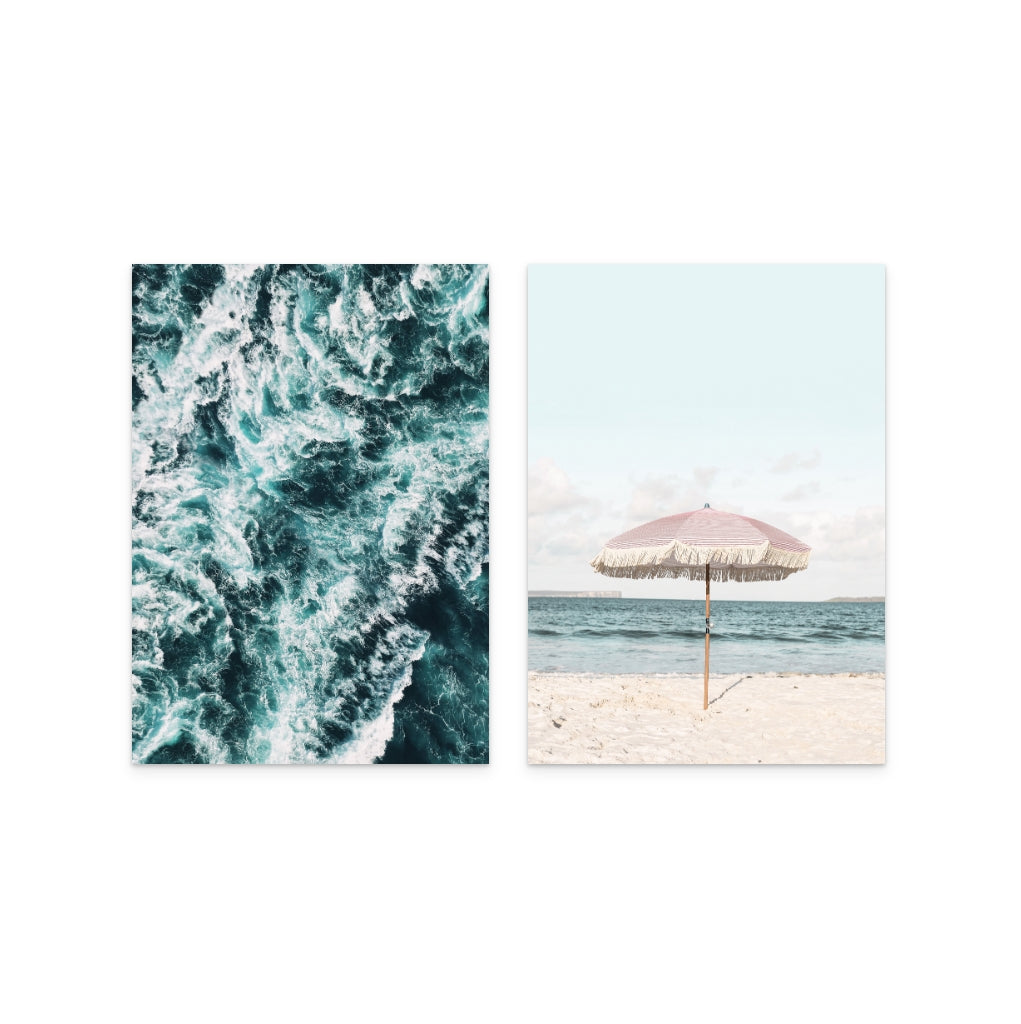 Set "Ocean Breeze" Art Prints