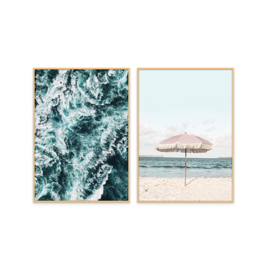 Set "Ocean Breeze" Art Prints