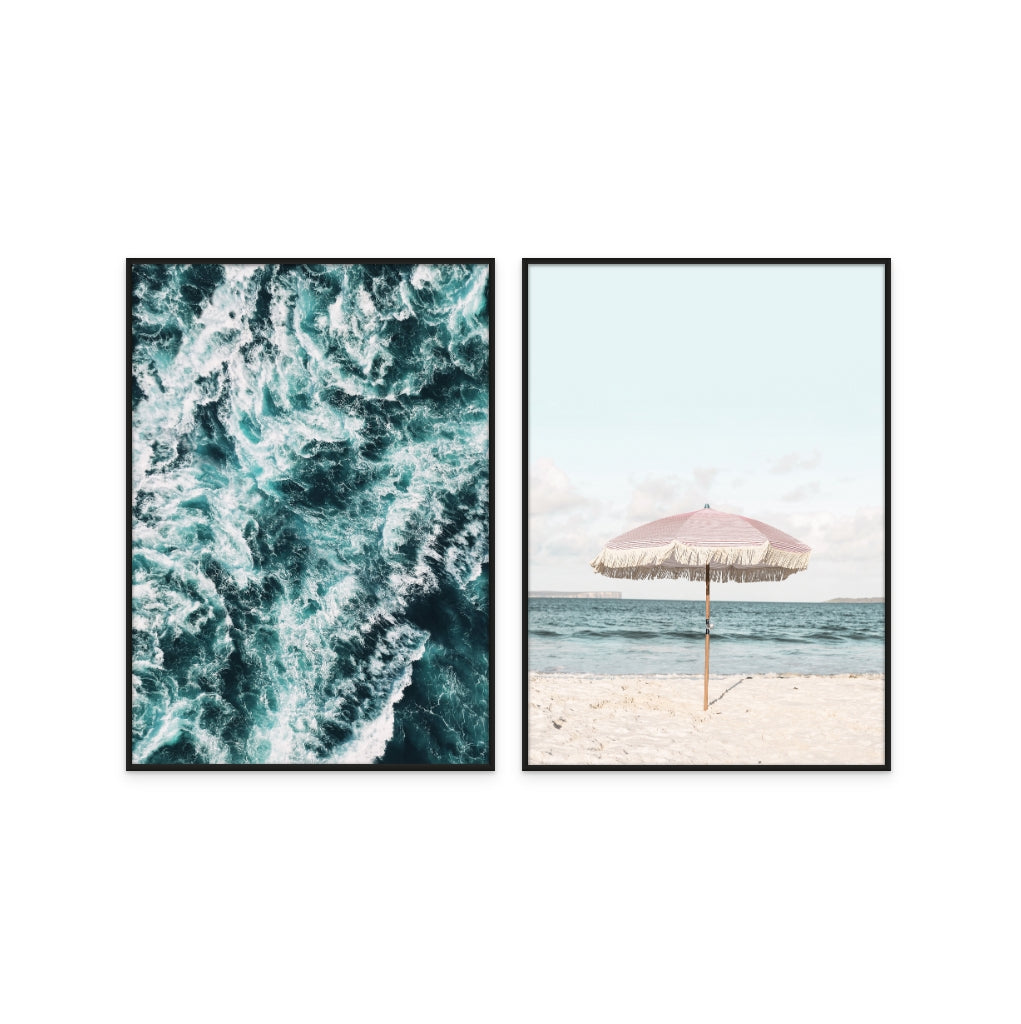 Set "Ocean Breeze" Art Prints