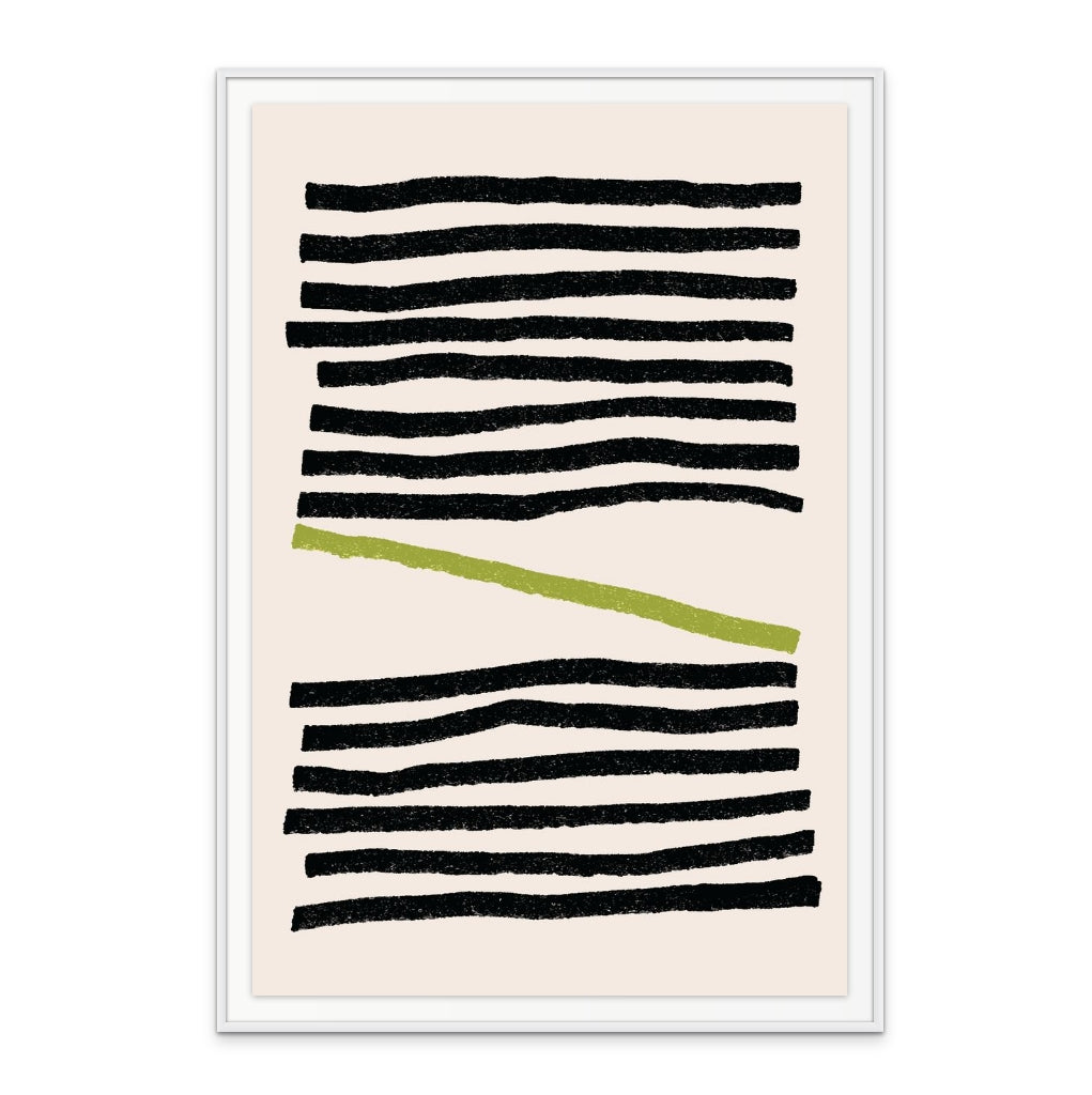 Minimal Lines #3 Art Print