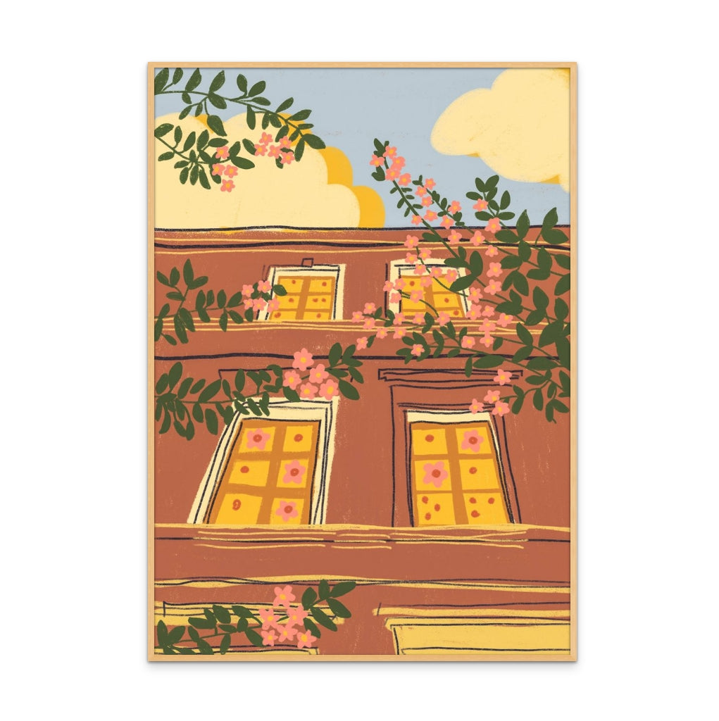 Spring House Art Print