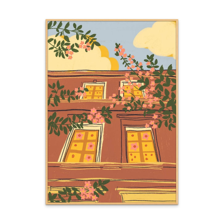 Spring House Art Print